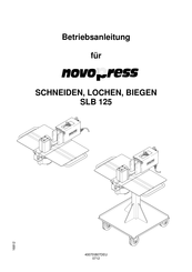 NovoPress SLB 125 Betriebsanleitung