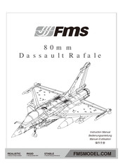 FMS Dassault Rafale Bedienungsanleitung