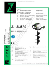 Zipper ZI-ELB70 Betriebsanleitung