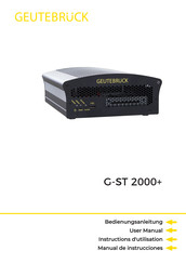 Geutebruck G-ST 2000+ Bedienungsanleitung