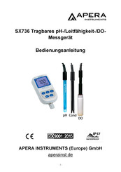 Apera Instruments SX736 Bedienungsanleitung