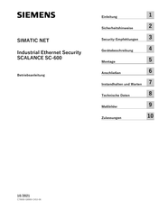 Siemens SIMATIC NET SCALANCE SC632-2C Betriebsanleitung