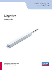 SKF Magdrive Installations-, Bedienungs- Und Instandhaltungsanleitung