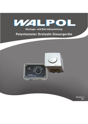 WALPOL WPO Montage- Und Betriebsanleitung