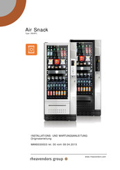 Rheavendors Group Air Snack Installations- Und Wartungsanleitung