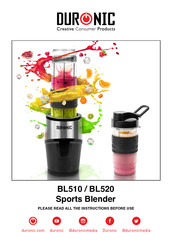 Duronic BL510 Gebrauchsanleitung