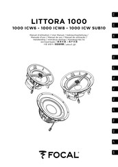 Focal LITTORA 1000 ICW8 Gebrauchsanleitung