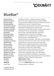 Duravit BlueBox GK0900 0010 00 Montageanleitung