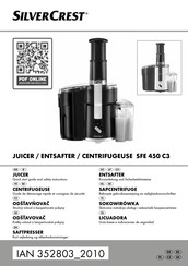 Silvercrest SFE 450 C3 Kurzanleitung Und Sicherheitshinweise