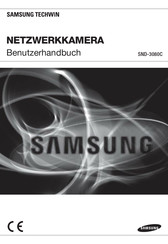 Samsung TECHWIN SND-3080C Benutzerhandbuch