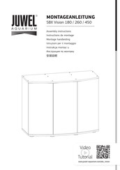 JUWEL AQUARIUM SBX Vision 450 Montageanleitung