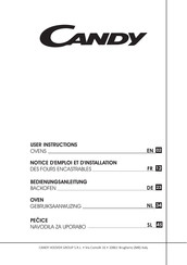 Candy FCT200X/E Bedienungsanleitung