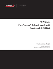 MacDon Case IH FlexDraper FD2-Serie Bedienerhandbuch