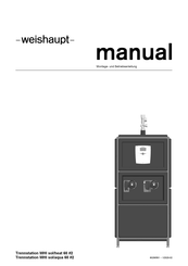 Weishaupt WHI sol/heat 60 2 Montage- Und Betriebsanleitung
