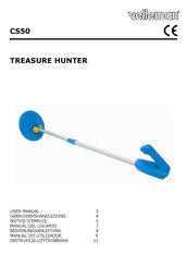 Velleman Treasure Hunter CS50 Bedienungsanleitung