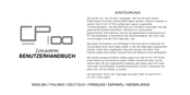 Echo CP100 Benutzerhandbuch