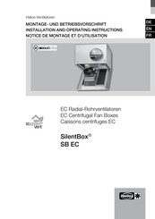Helios SB EC 200 A Montage- Und Betriebsvorschrift