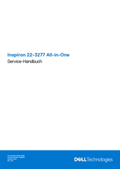 Dell Inspiron 22-3277 Servicehandbuch