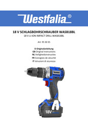 Westfalia WASB18BL Originalanleitung