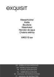 exquisit WK6119 isw Gebrauchsanweisung
