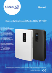 Clean Air Optima CA-703W Gebrauchsanweisung