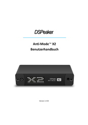 DSPeaker Anti-Mode X2 Benutzerhandbuch