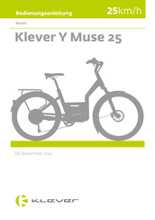 Klever Y Muse 25 Bedienungsanleitung