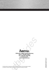 Hama Flashlight Blue Bedienungsanleitung