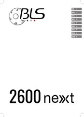 BLS 2600 next Bedienungsanleitung