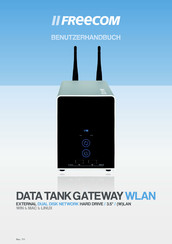 Freecom DATA TANK GATEWAY WLAN Benutzerhandbuch