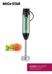 mio star BLEND 600 GREEN Bedienungsanleitung