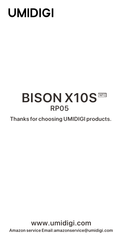 UMIDIGI BISON X10S NFC RP05 Bedienungsanleitung