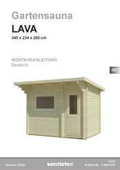 Sentiotec LAVA Montageanleitung