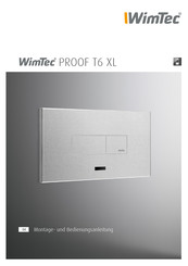 WimTec PROOF T6 XL Montage- Und Bedienungsanleitung