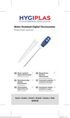 HYGIPLAS GH628 Bedienungsanleitung