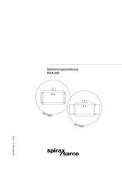 Spirax Sarco BVA 300D Bedienungsanleitung