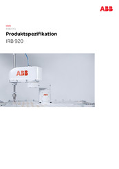 ABB IRB 920 Produktspezifikation
