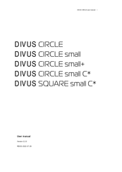 Divus CIRCLE small C Bedienungsanleitung