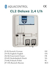 Aquacontrol CL2 Deluxe 2,4 l/h Bedienungsanleitung