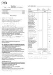 CNS DT-KNX-360i-10-MIC ao Bedienungsanleitung