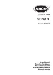 Hach DR1300 FL Benutzerhandbuch