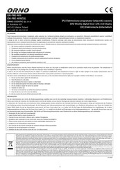 Orno OR-PRE-409 Installations- Und Serviceanleitung