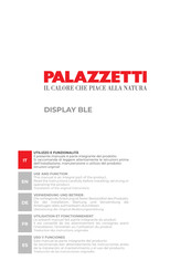 Palazzetti DISPLAY BLE Verwendung Und Betrieb