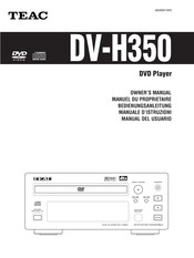 Teac DV-H350 Bedienungsanleitung