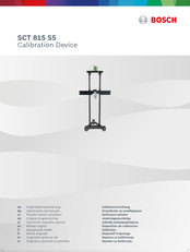 Bosch SCT 815 S5 Originalbetriebsanleitung