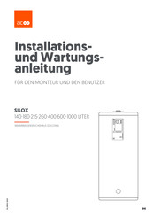AIC SILOX 1000 Installations- Und Wartungsanleitung