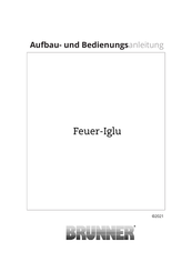 Brunner Iglu 950 Aufbau- Und Bedienungsanleitung