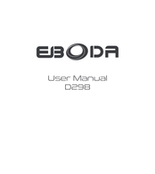 EBODA D298 Bedienungsanleitung
