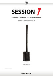 Proel Session 1 Benutzerhandbuch