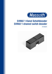 Massoth DiMAX Bedienungsanleitung